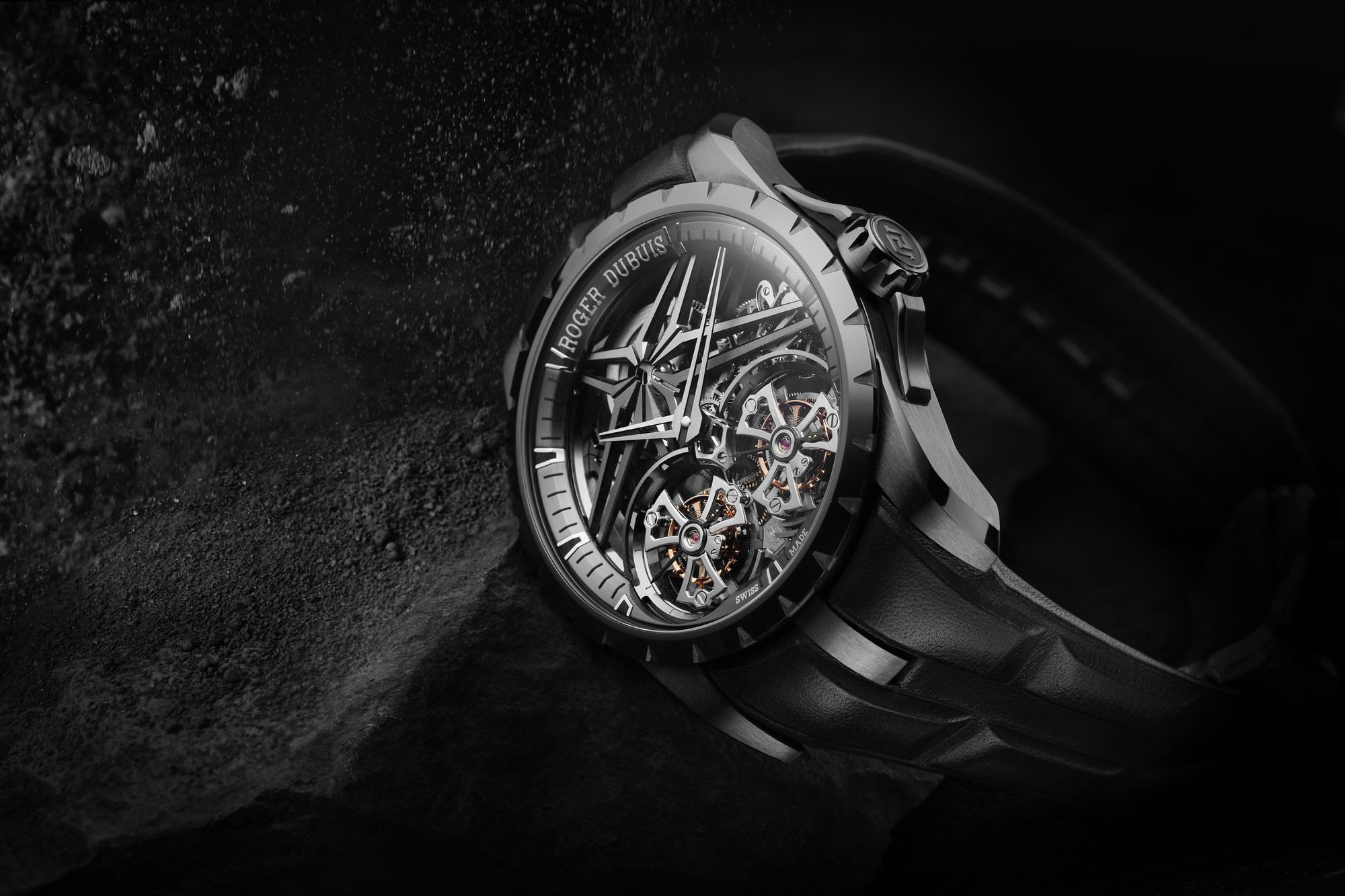 Excalibur Double Tourbillon Black Ceramic - Image 11