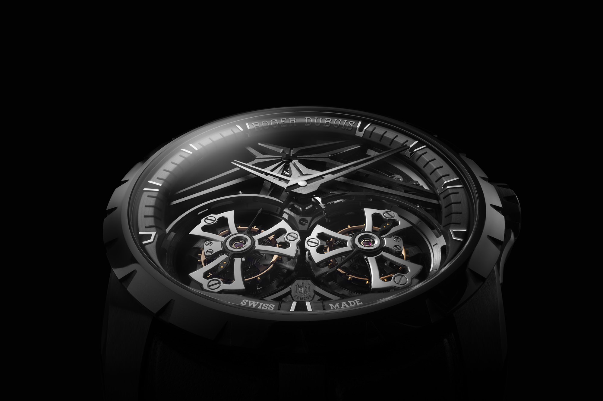 Excalibur Double Tourbillon Black Ceramic - Image 3