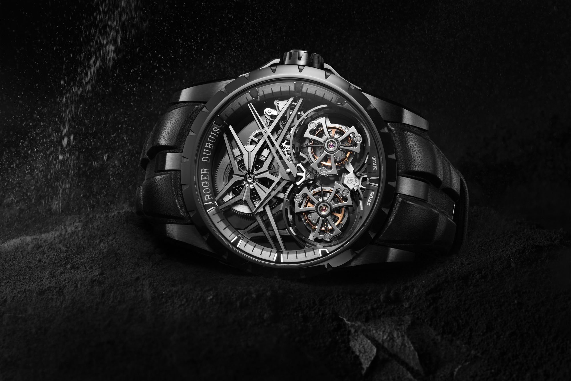 Excalibur Double Tourbillon Black Ceramic - Image 8