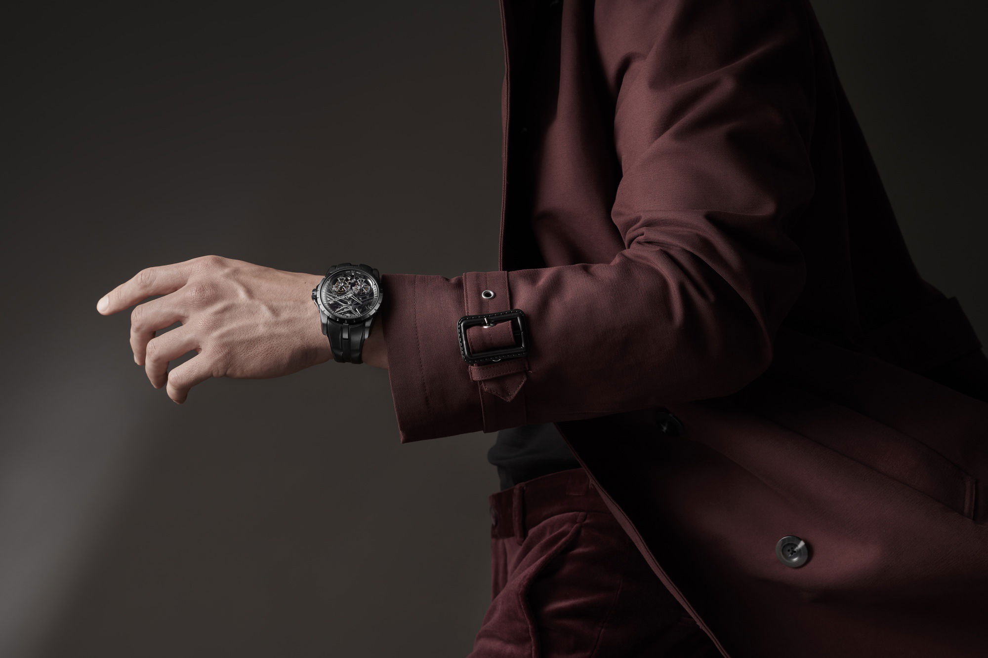 Excalibur Double Tourbillon Black Ceramic - Image 10