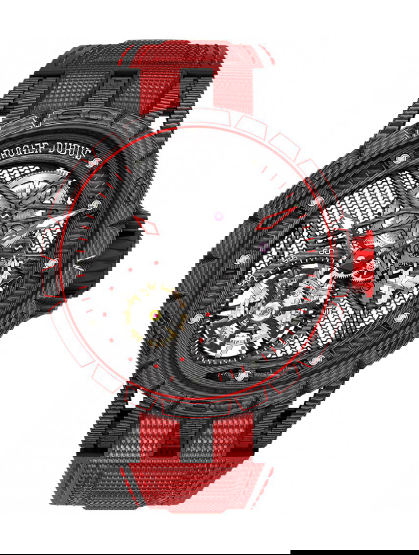 Excalibur Spider Carbon Skeleton Flying Tourbillon