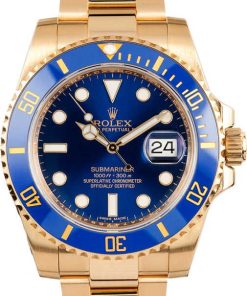HandMade The Unworn Rolex Submariner Blue Dial 116618