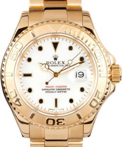 HandMade The 18K Yellow Gold Rolex Yacht-Master 16628
