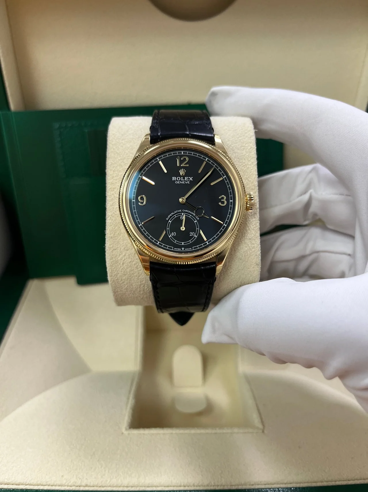 Rolex 1908 18 ct yellow gold polished finish 52508-0002 - Image 9