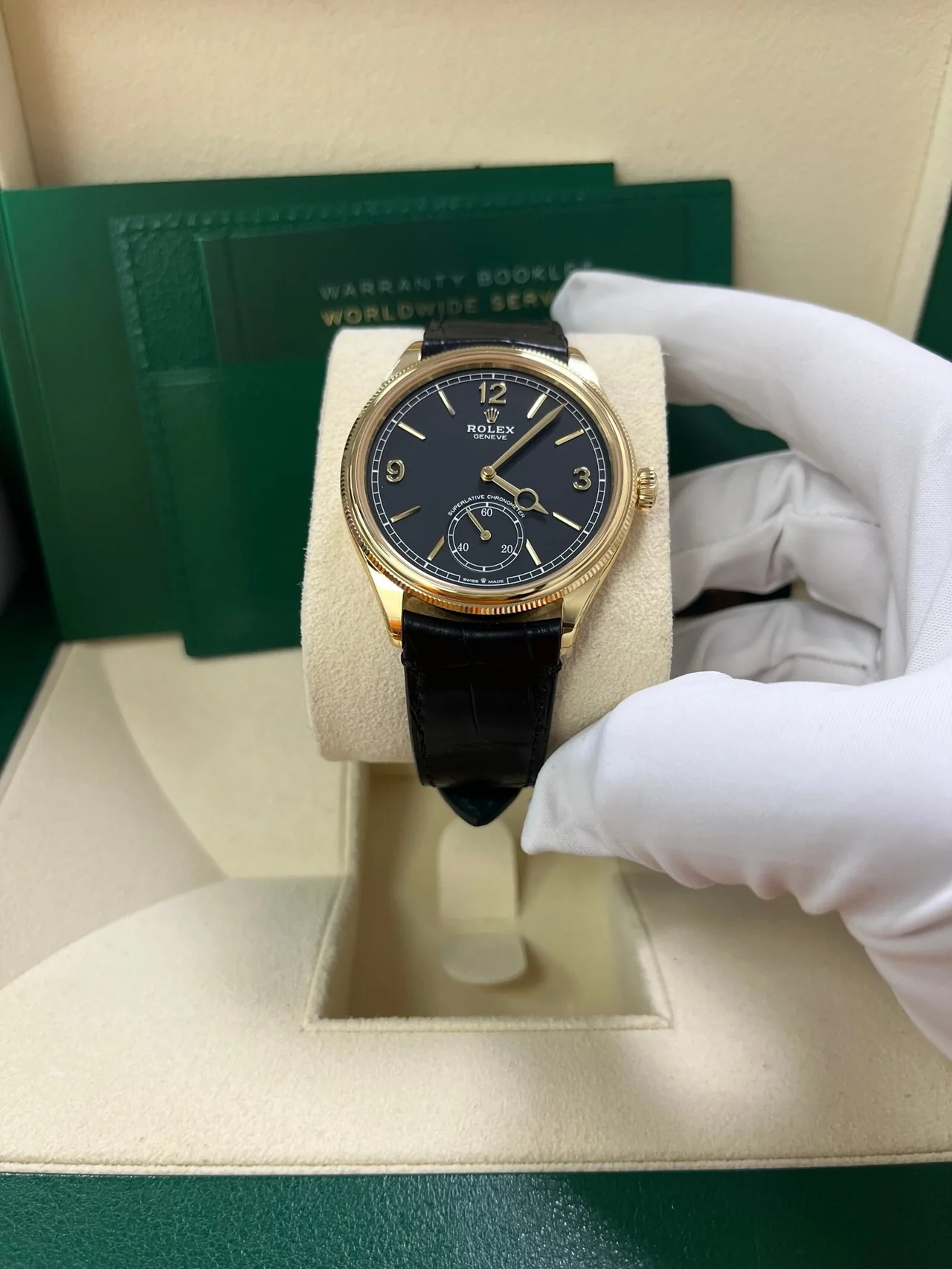 Rolex 1908 18 ct yellow gold polished finish 52508-0002 - Image 8