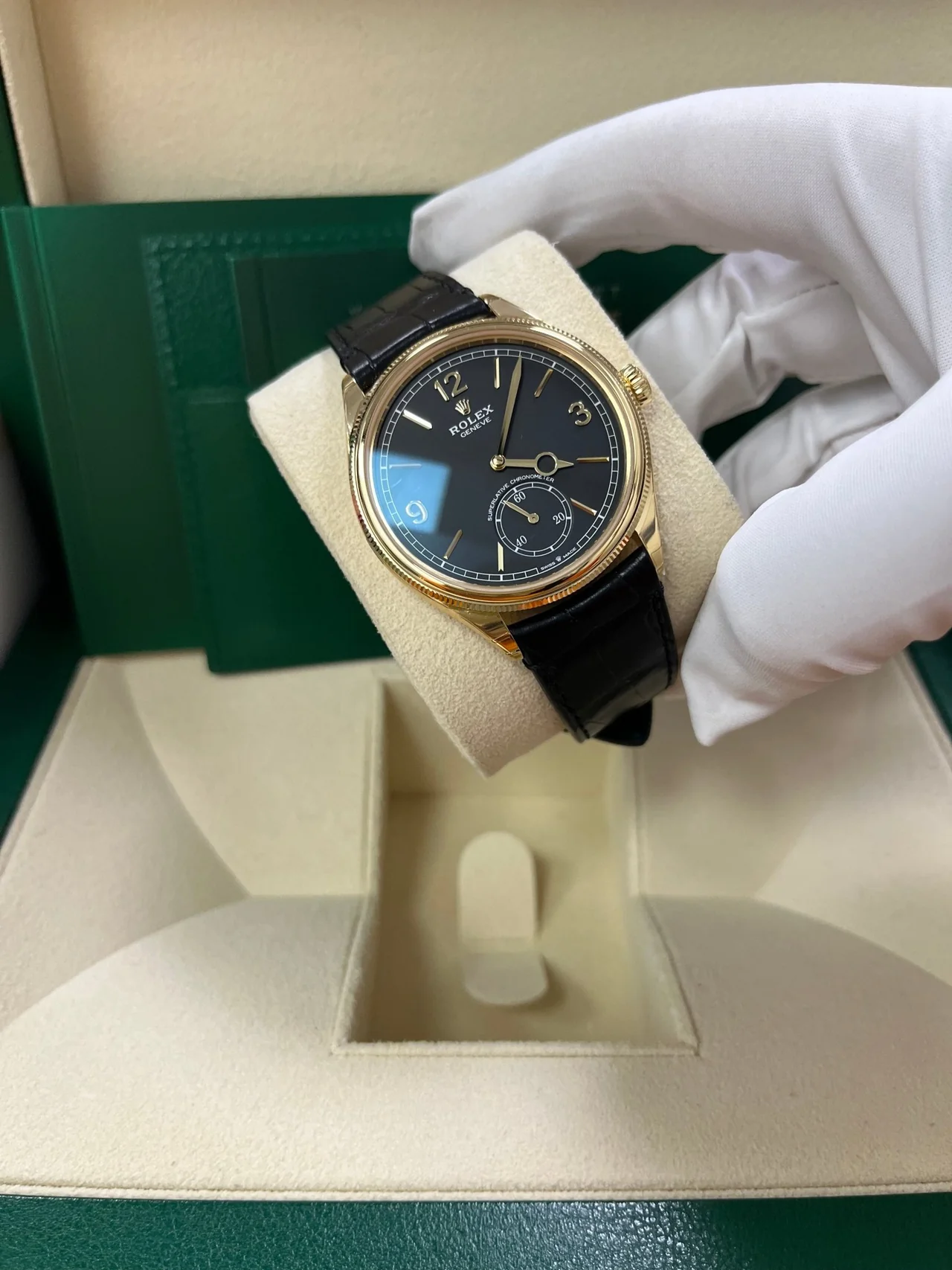 Rolex 1908 18 ct yellow gold polished finish 52508-0002 - Image 7