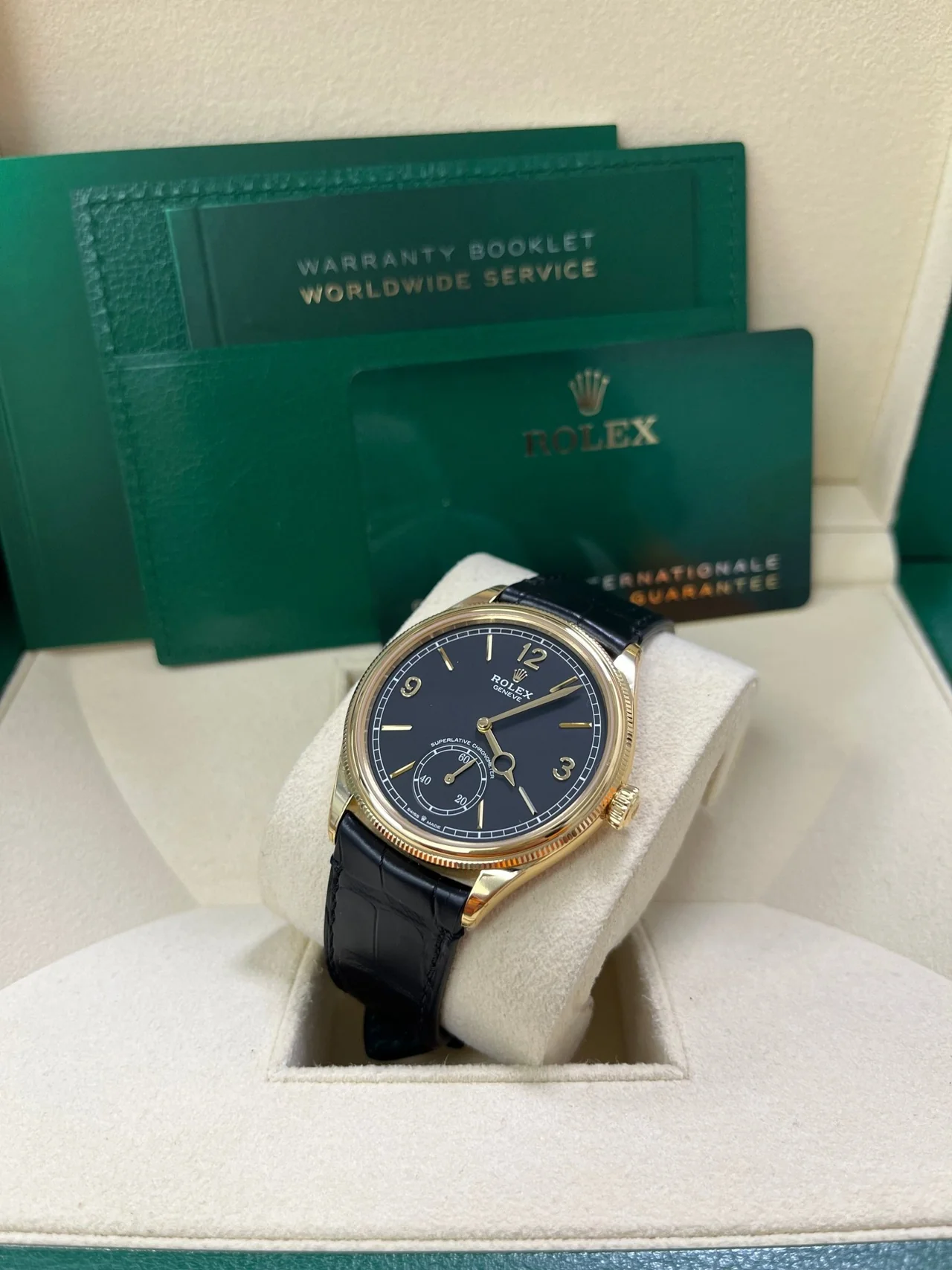 Rolex 1908 18 ct yellow gold polished finish 52508-0002 - Image 11