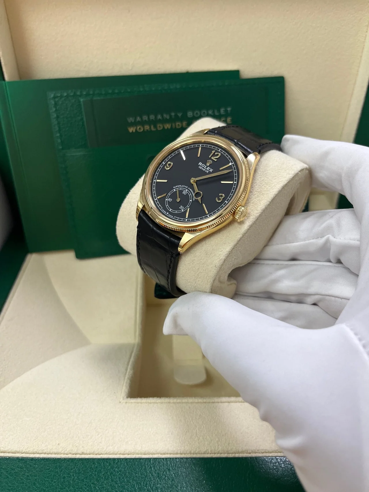 Rolex 1908 18 ct yellow gold polished finish 52508-0002 - Image 12