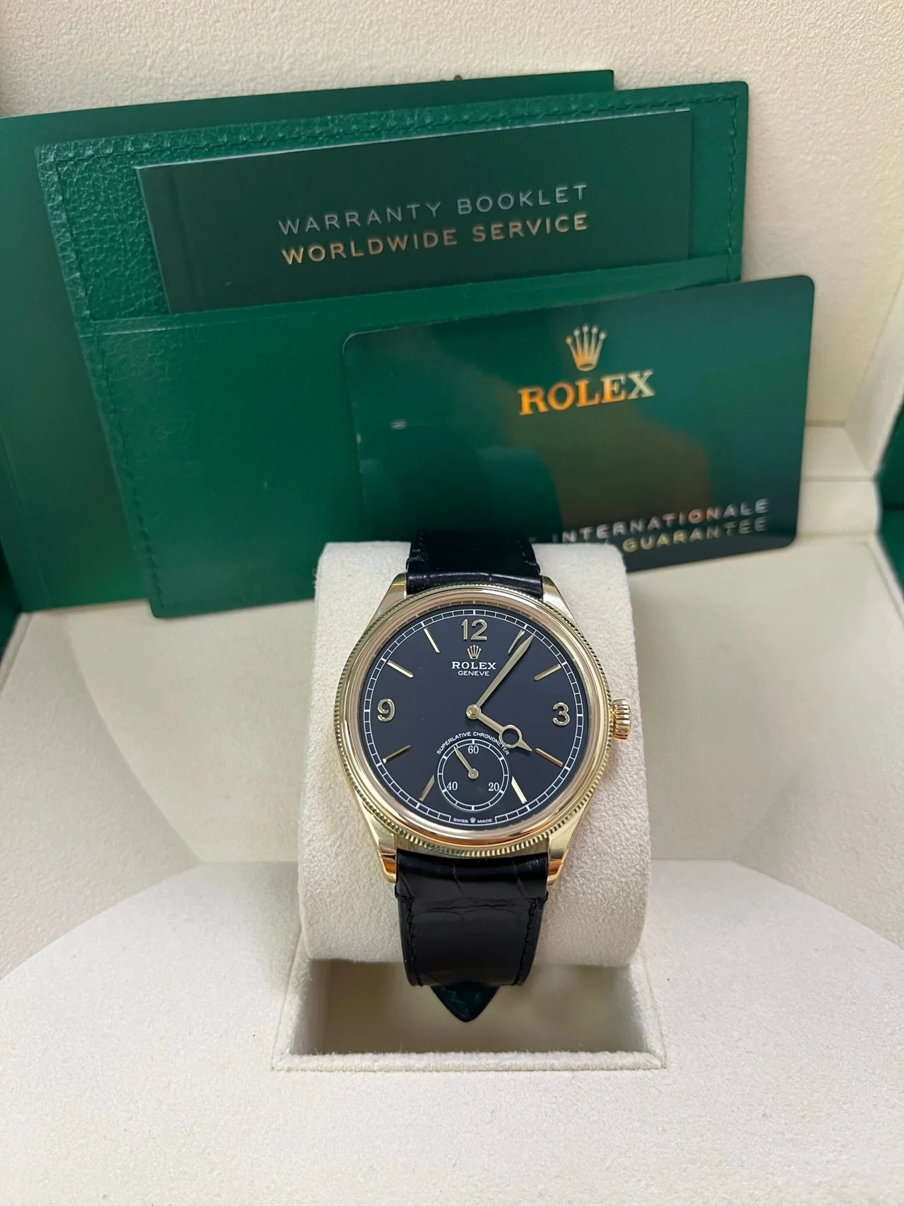 Rolex 1908 18 ct yellow gold polished finish 52508-0002 - Image 15