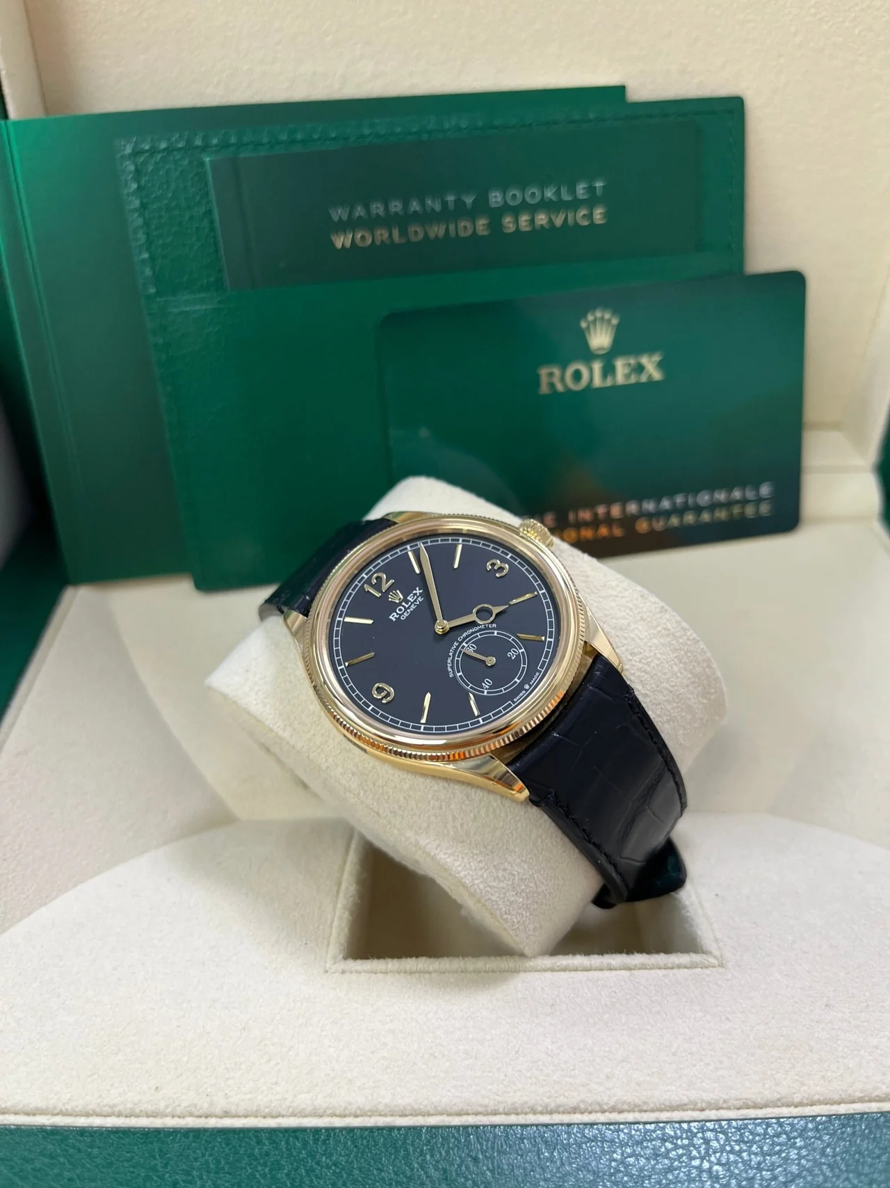 Rolex 1908 18 ct yellow gold polished finish 52508-0002 - Image 10