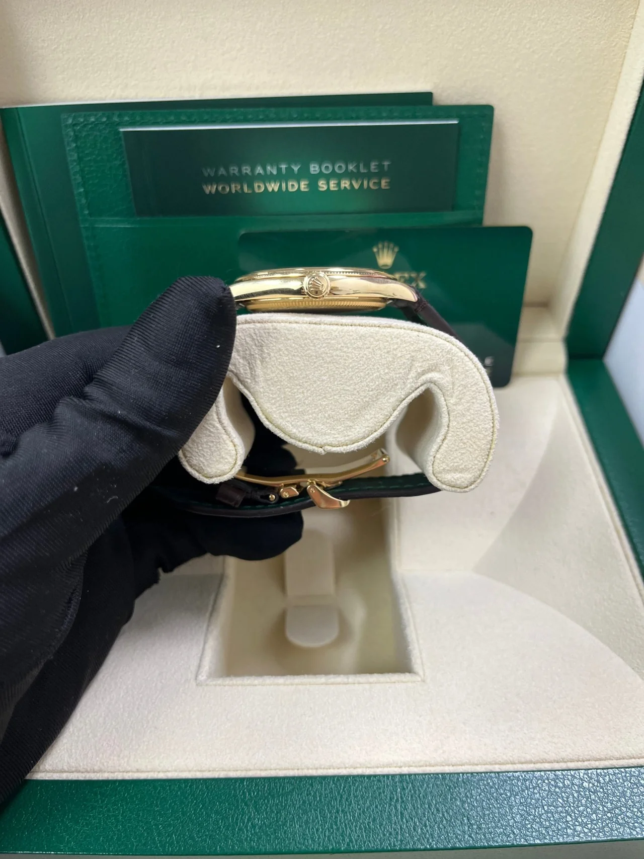 Rolex 1908 18 ct yellow gold polished finish 52508-0006 - Image 5