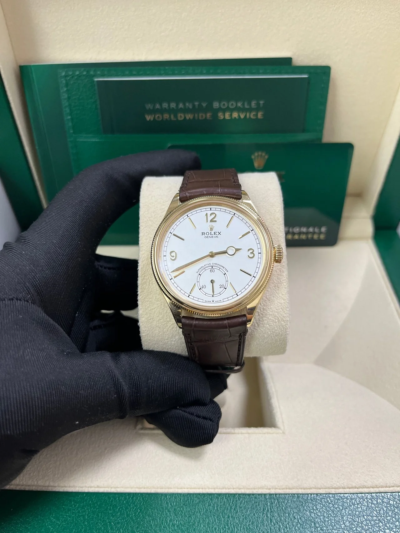 Rolex 1908 18 ct yellow gold polished finish 52508-0006 - Image 10