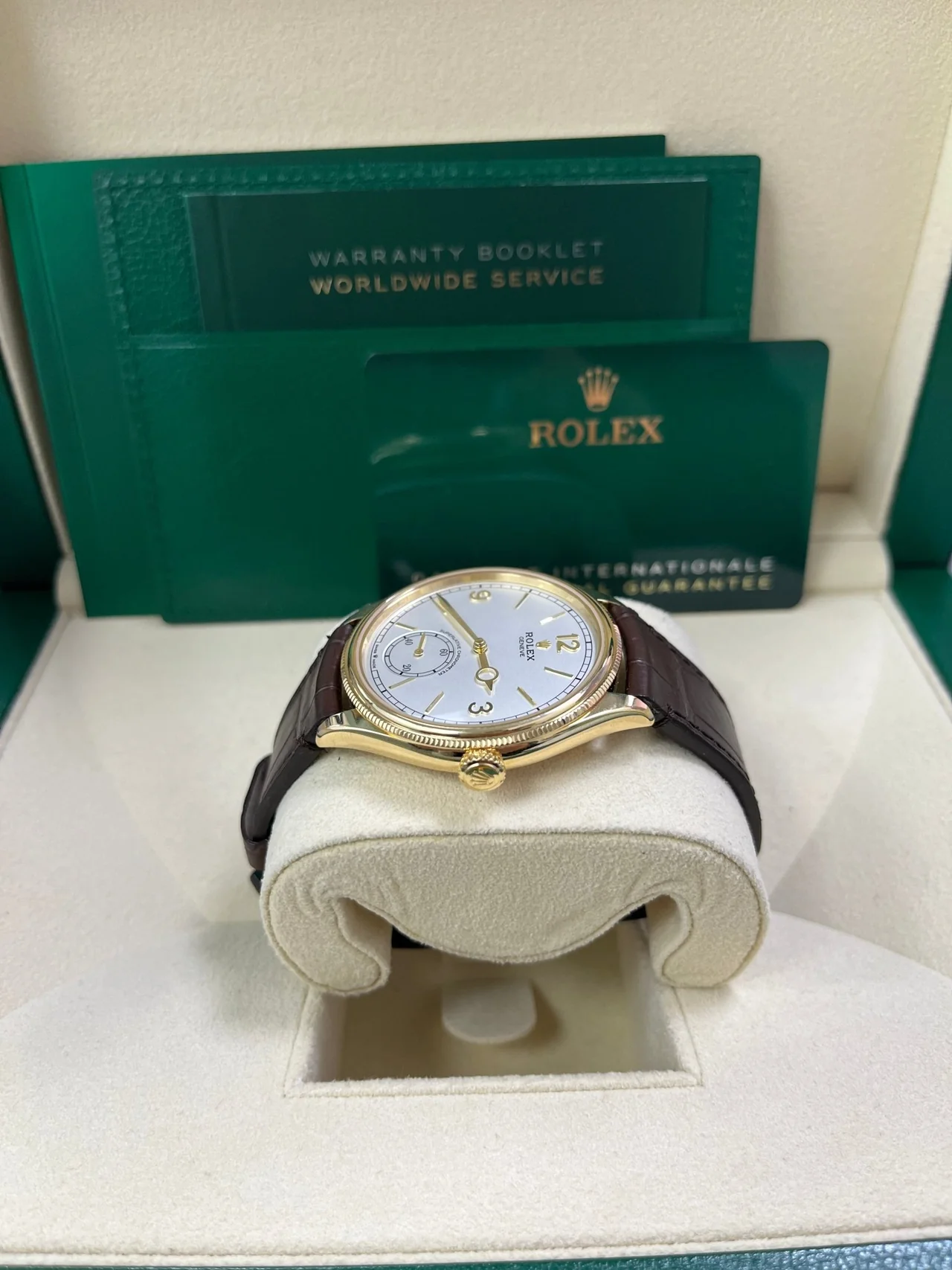 Rolex 1908 18 ct yellow gold polished finish 52508-0006 - Image 13