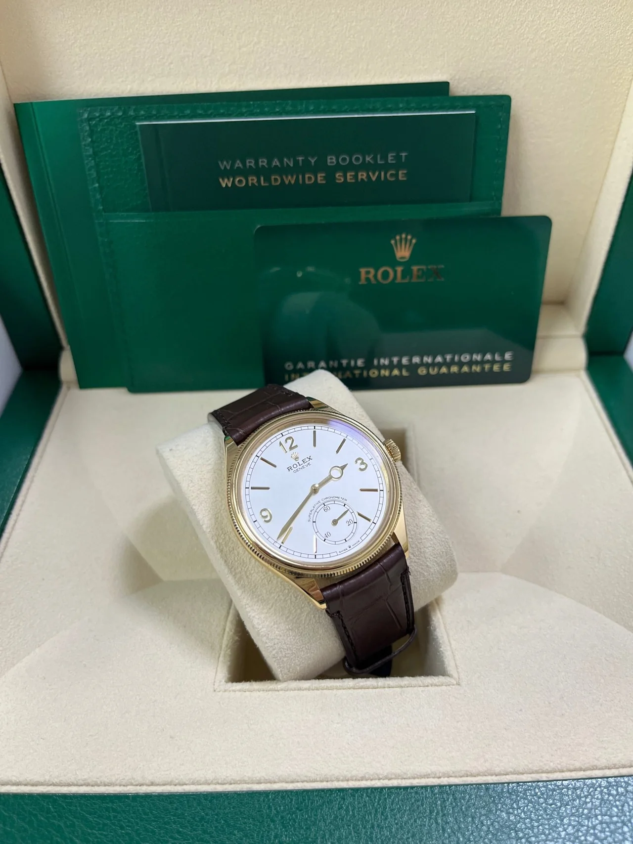 Rolex 1908 18 ct yellow gold polished finish 52508-0006 - Image 8