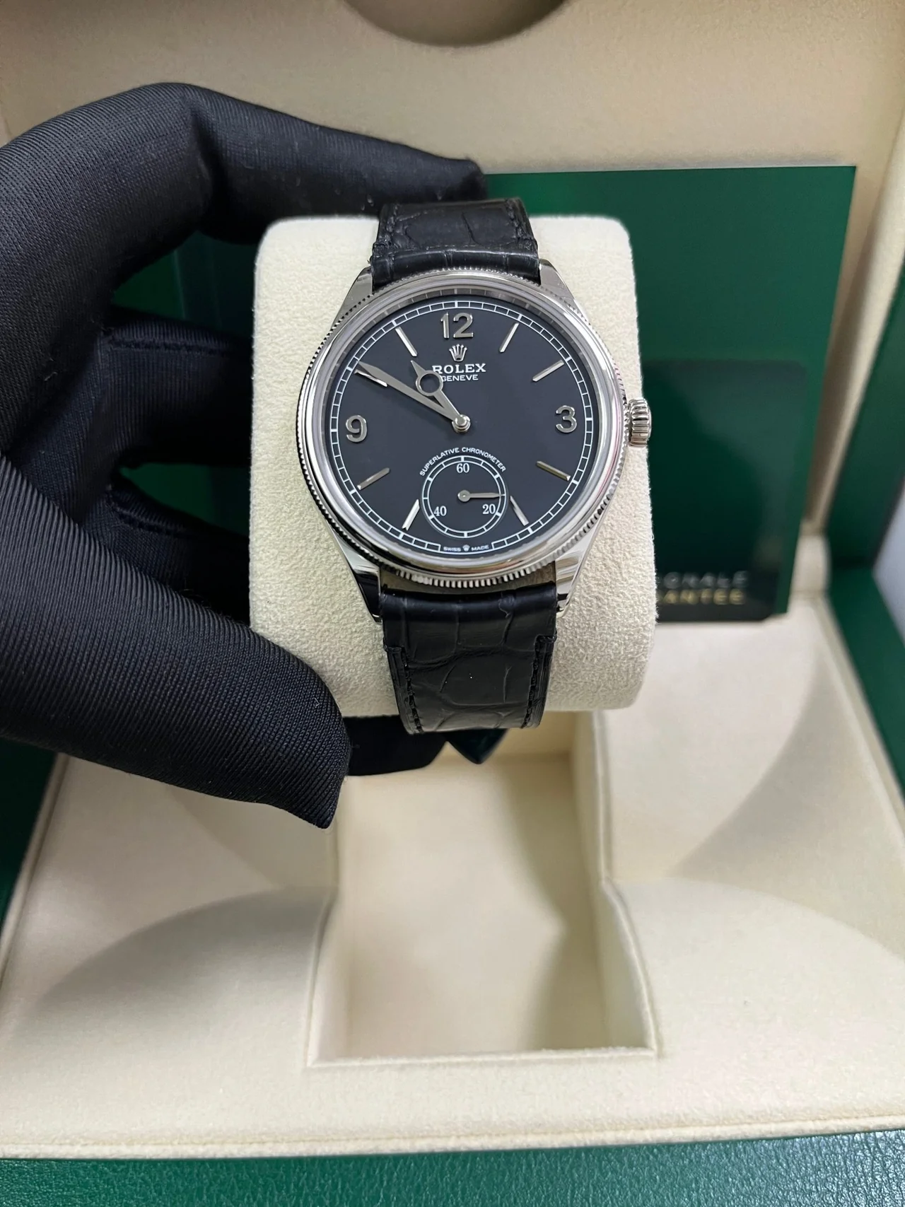 Rolex 1908 18 ct white gold polished finish 52509-0002 - Image 7