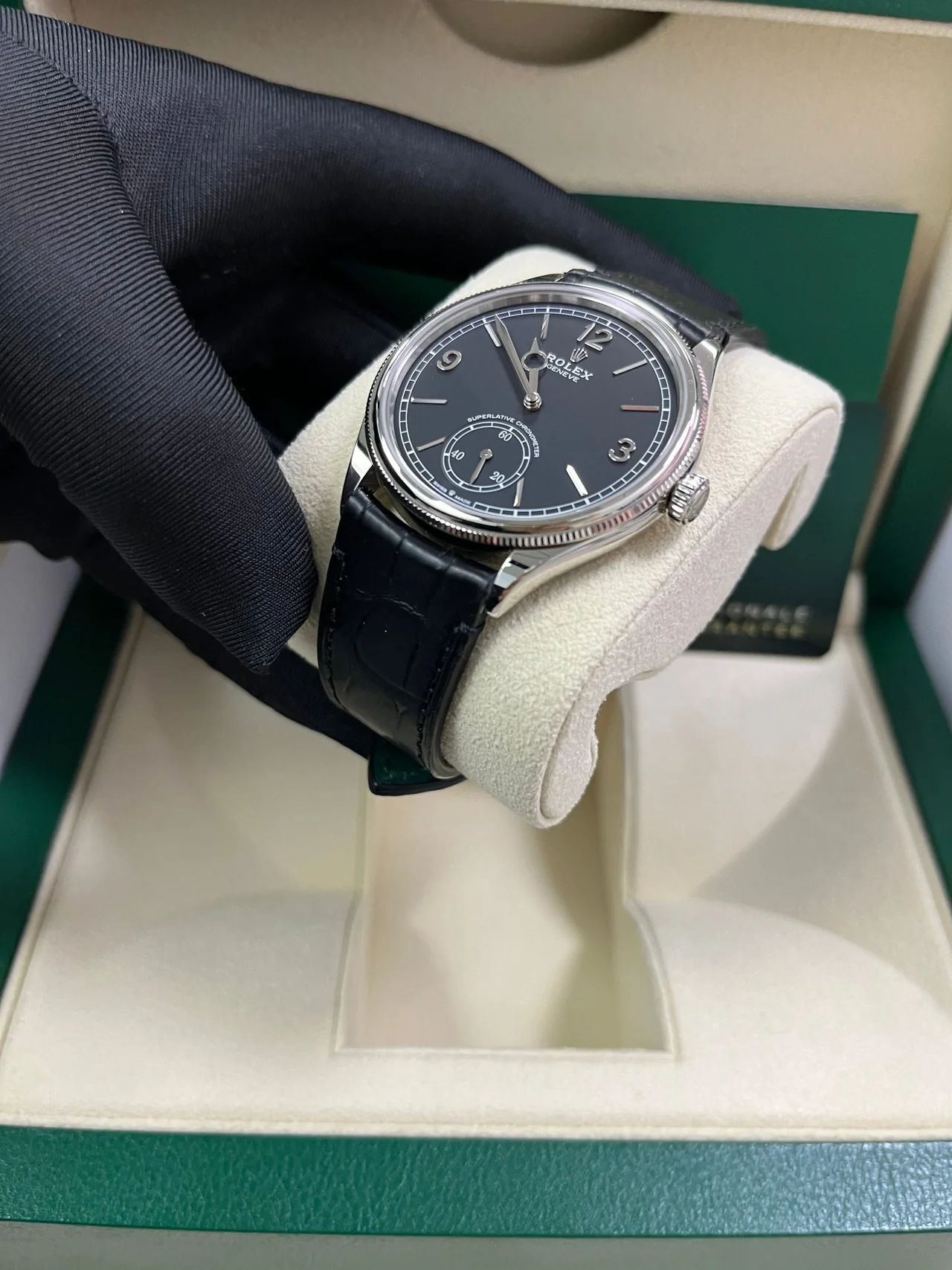 Rolex 1908 18 ct white gold polished finish 52509-0002 - Image 2