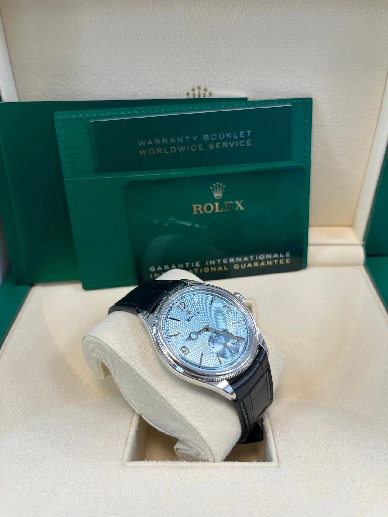 Rolex 1908 platinum polished finish 52506-0003 - Image 13