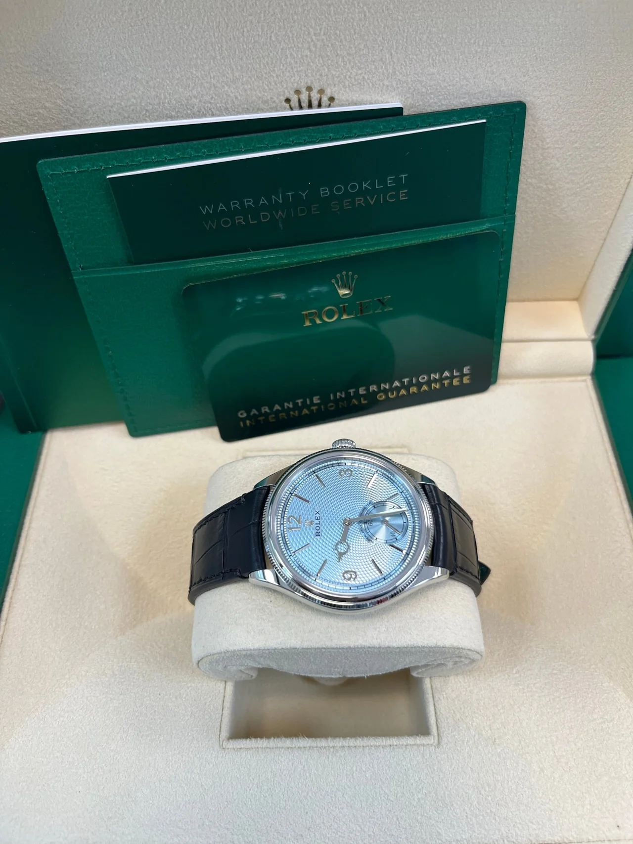 Rolex 1908 platinum polished finish 52506-0003 - Image 8