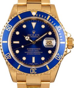 HandMade The 18K Yellow Gold Submariner 16618