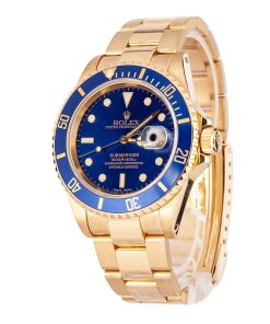 Alternative view of HandMade The 18K Yellow Gold Submariner 16618