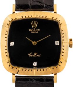 HandMade The Rolex Cellini 4084 18k Yellow Gold