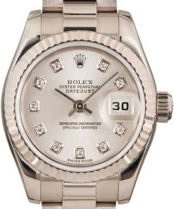 HandMade The Ladies Rolex Presidential 179179 Diamonds