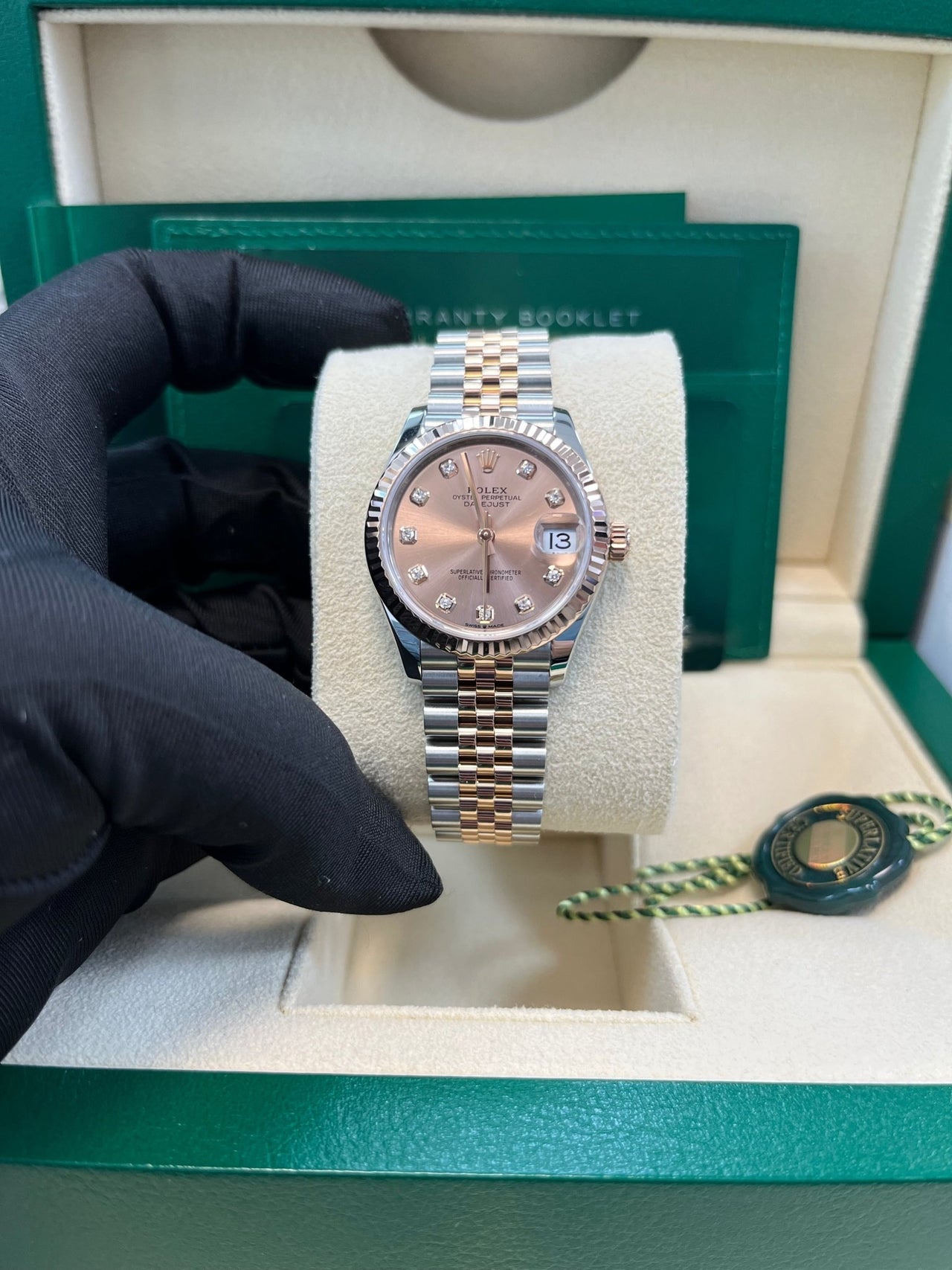 Rolex Datejust 31mm Sundust Diamond Dial Jubilee Bracelet 278271 - Image 2