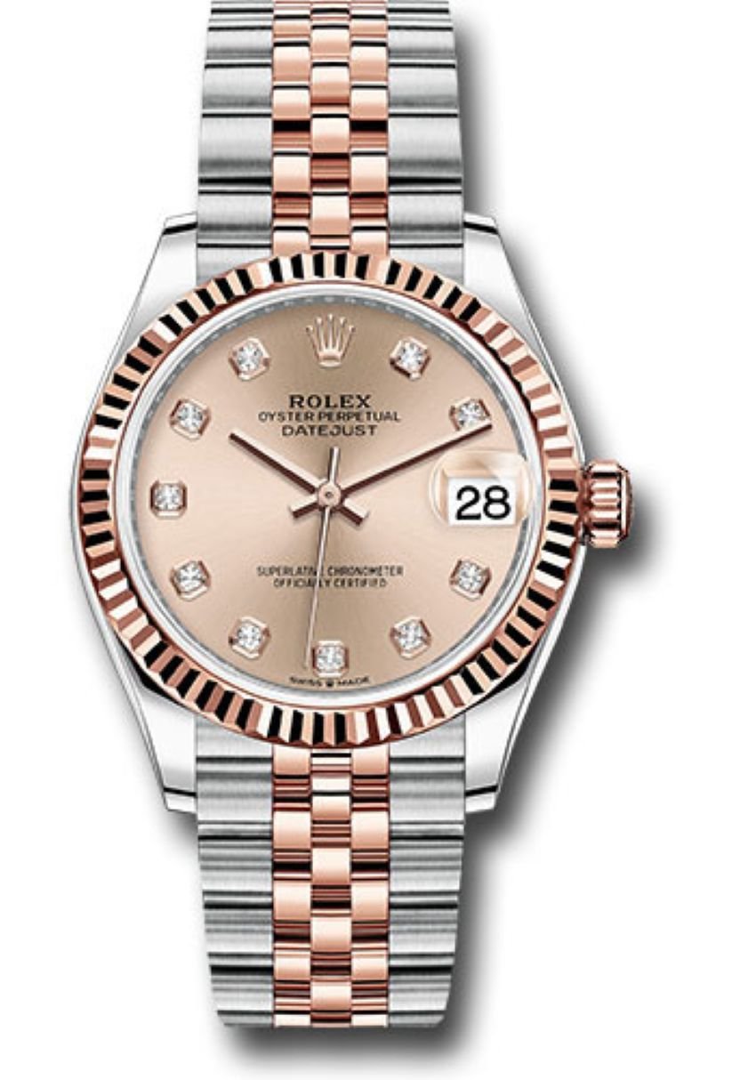 Rolex Datejust 31mm Sundust Diamond Dial Jubilee Bracelet 278271
