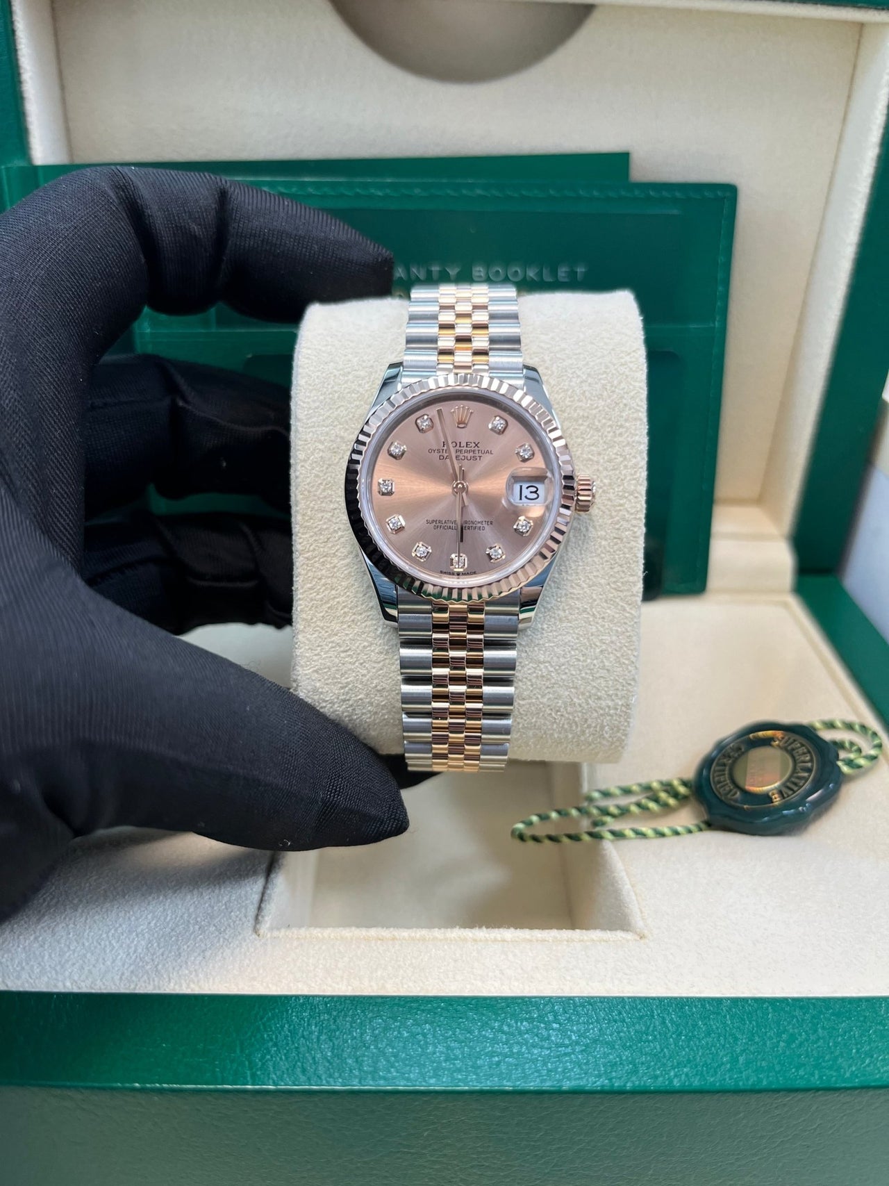 Rolex Datejust 31mm Sundust Diamond Dial Jubilee Bracelet 278271 - Image 6