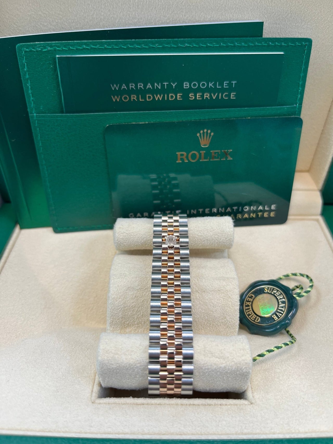 Rolex Datejust 31mm Sundust Diamond Dial Jubilee Bracelet 278271 - Image 9