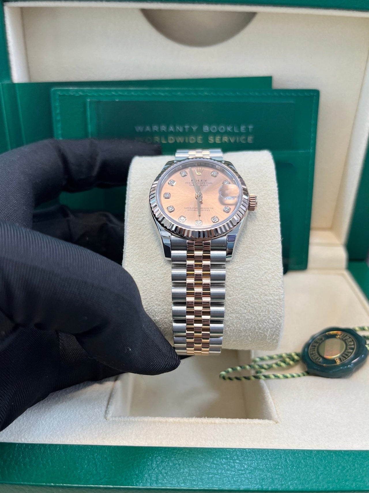 Rolex Datejust 31mm Sundust Diamond Dial Jubilee Bracelet 278271 - Image 3