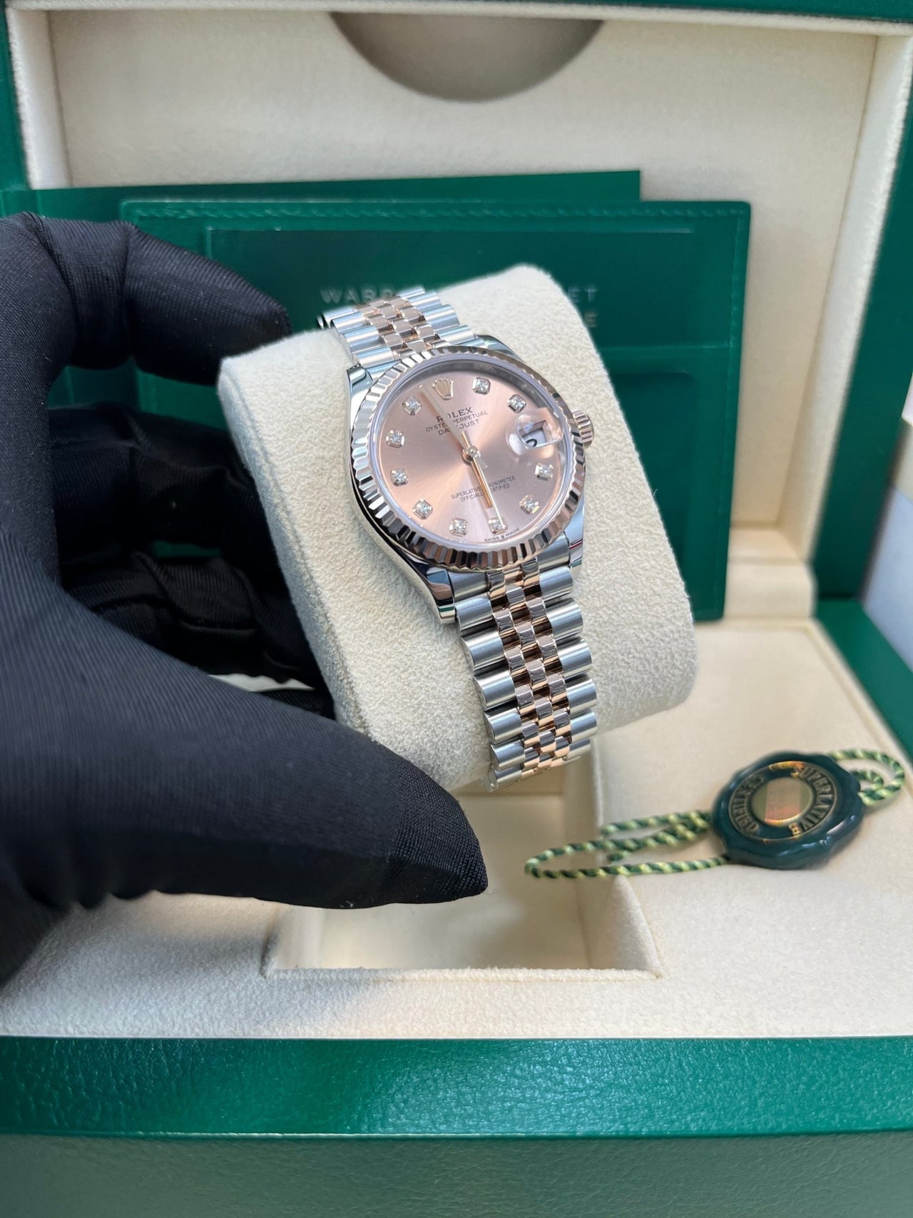 Rolex Datejust 31mm Sundust Diamond Dial Jubilee Bracelet 278271 - Image 5