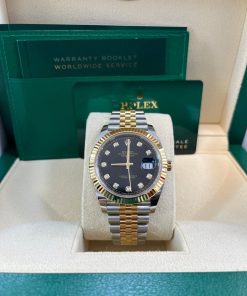 Alternative view of Rolex Datejust 41 41 mm Oystersteel and yellow gold 126333-0006