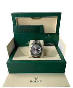 Alternative view of Rolex Datejust 41 41 mm Oystersteel and white gold 126334-0005