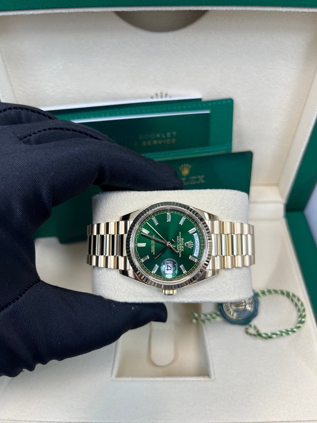 Rolex Day-Date 36 36 mm yellow gold 128238-0130 - Image 9