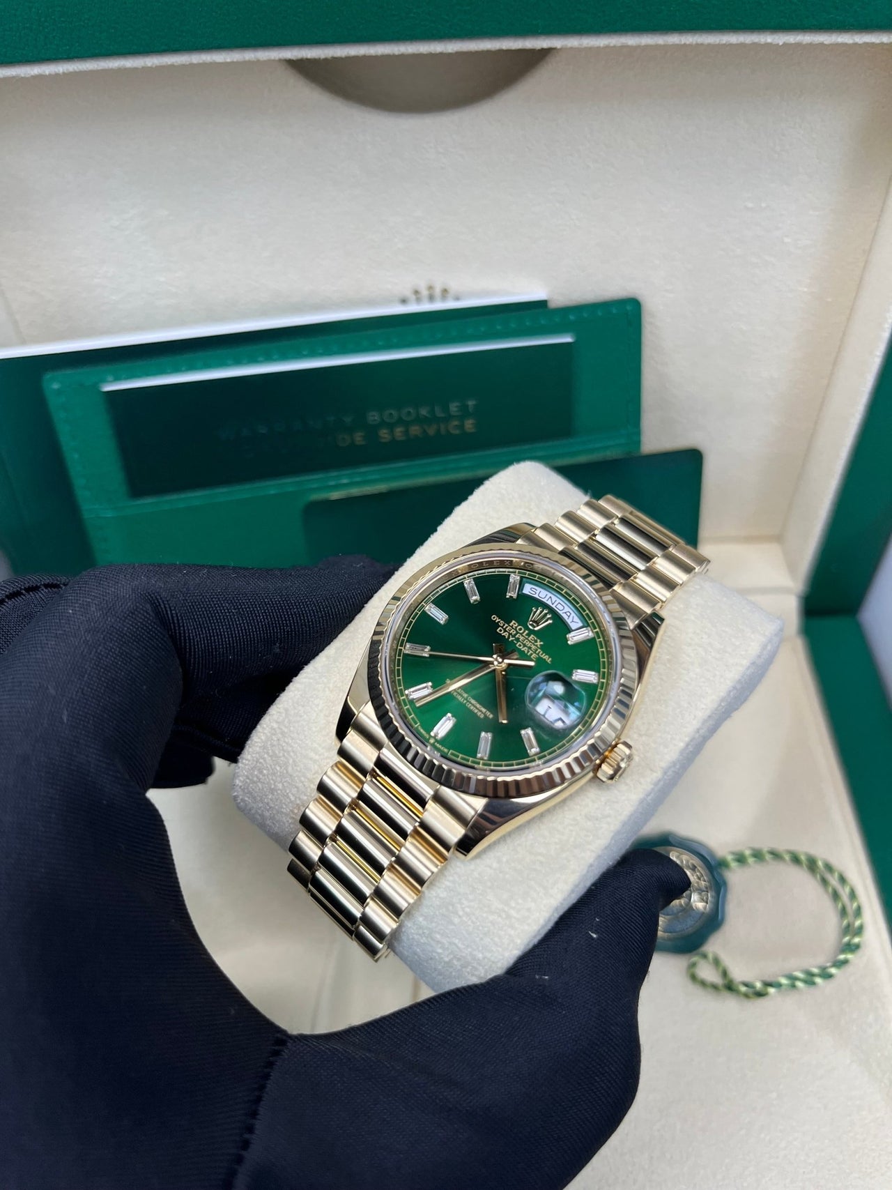 Rolex Day-Date 36 36 mm yellow gold 128238-0130 - Image 10