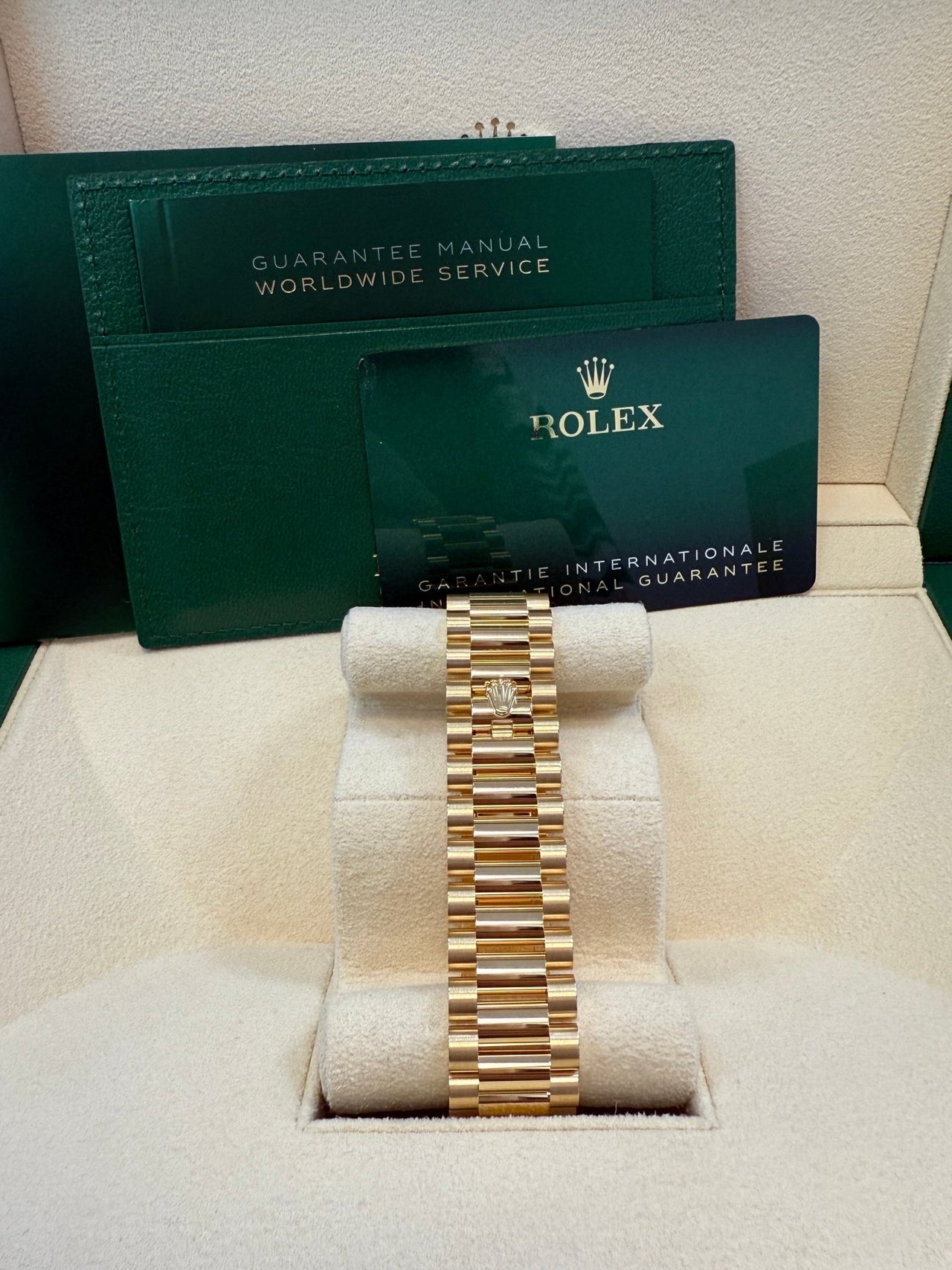Rolex Day-Date 36 36 mm yellow gold 128238-0069 - Image 10