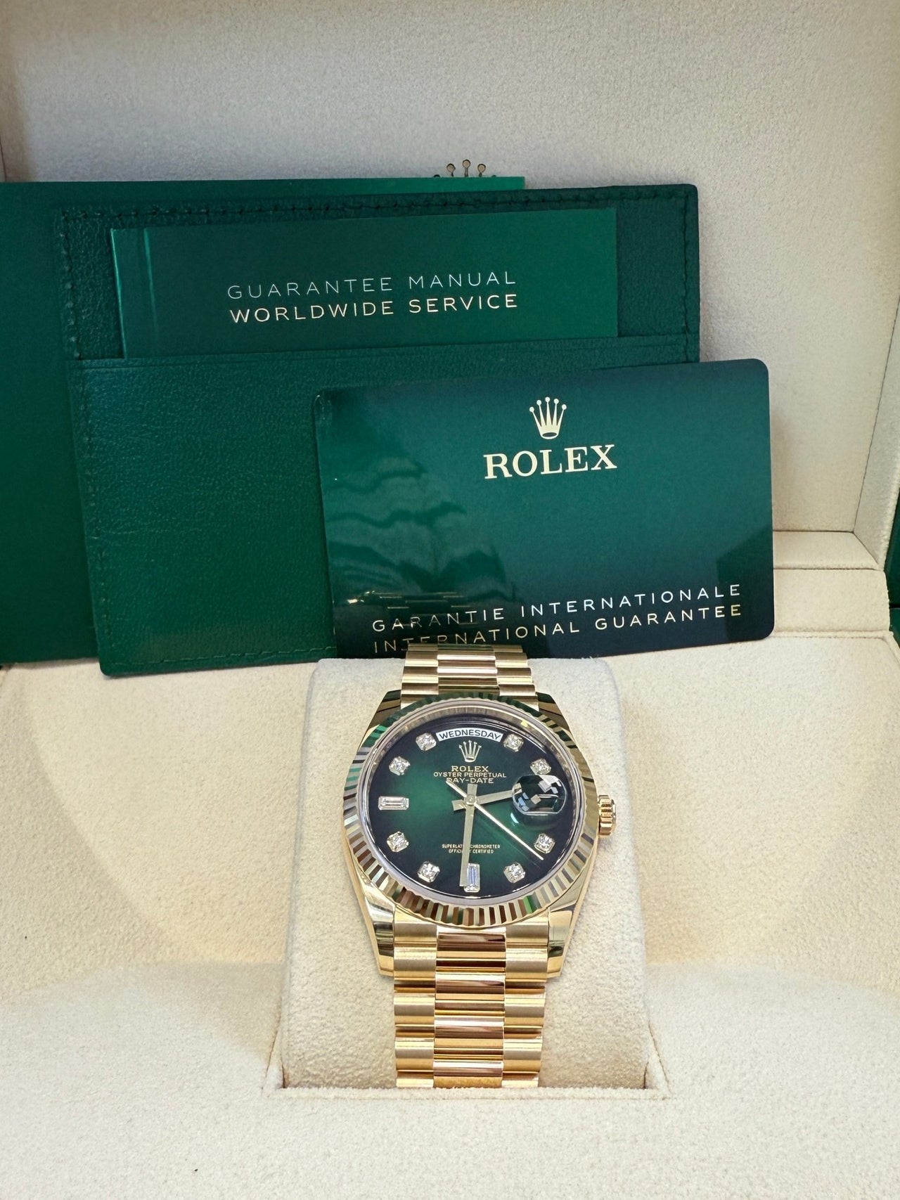 Rolex Day-Date 36 36 mm yellow gold 128238-0069 - Image 3