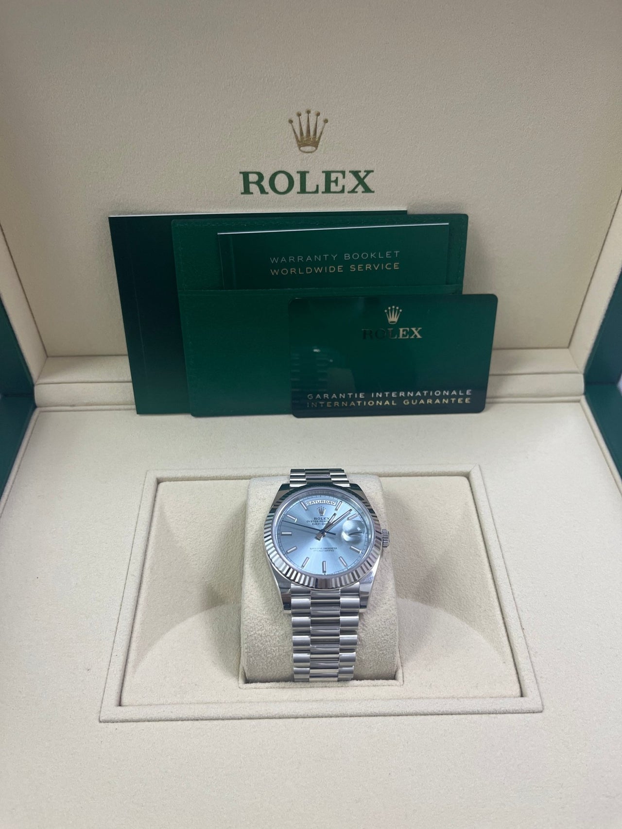 Rolex Day-Date 40 40 mm platinum 228236-0018 - Image 4