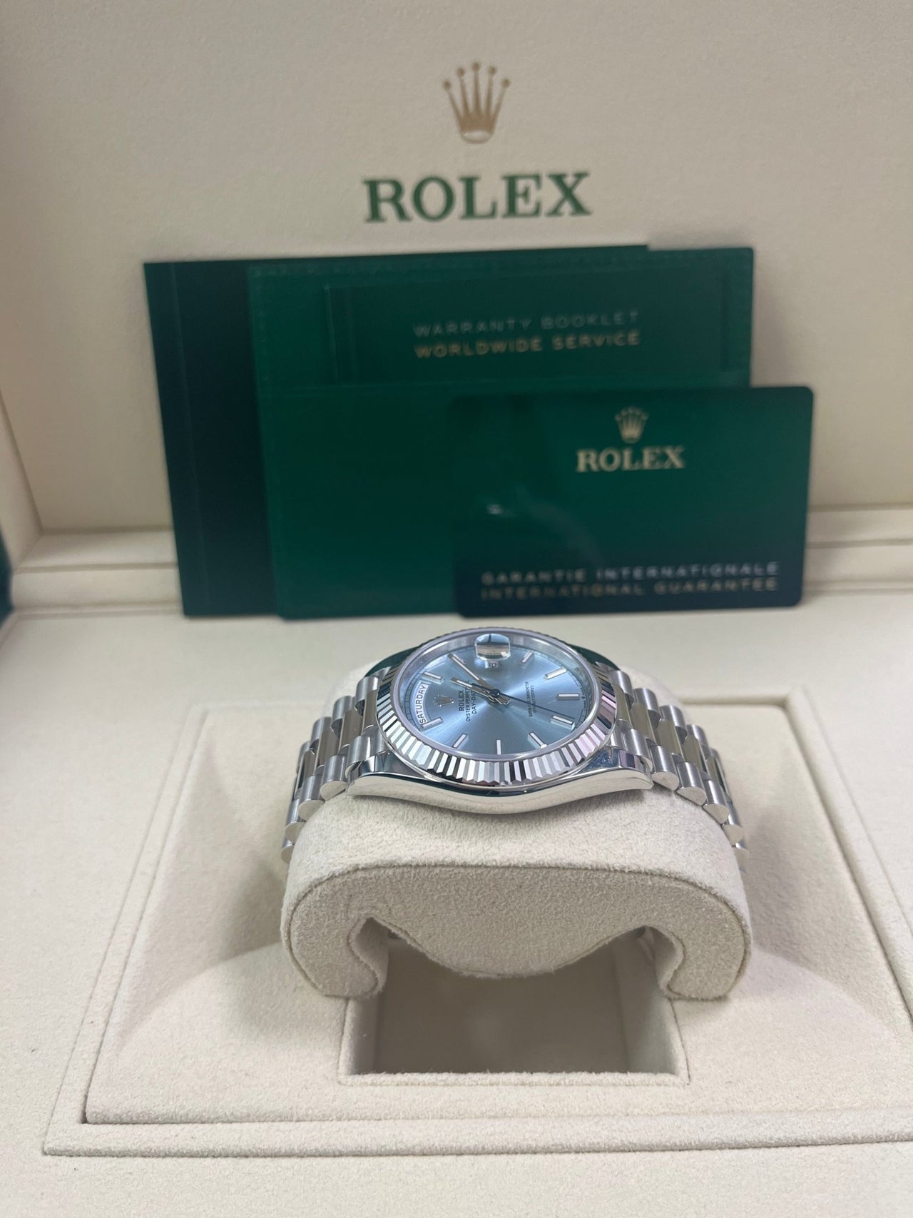 Rolex Day-Date 40 40 mm platinum 228236-0018 - Image 6