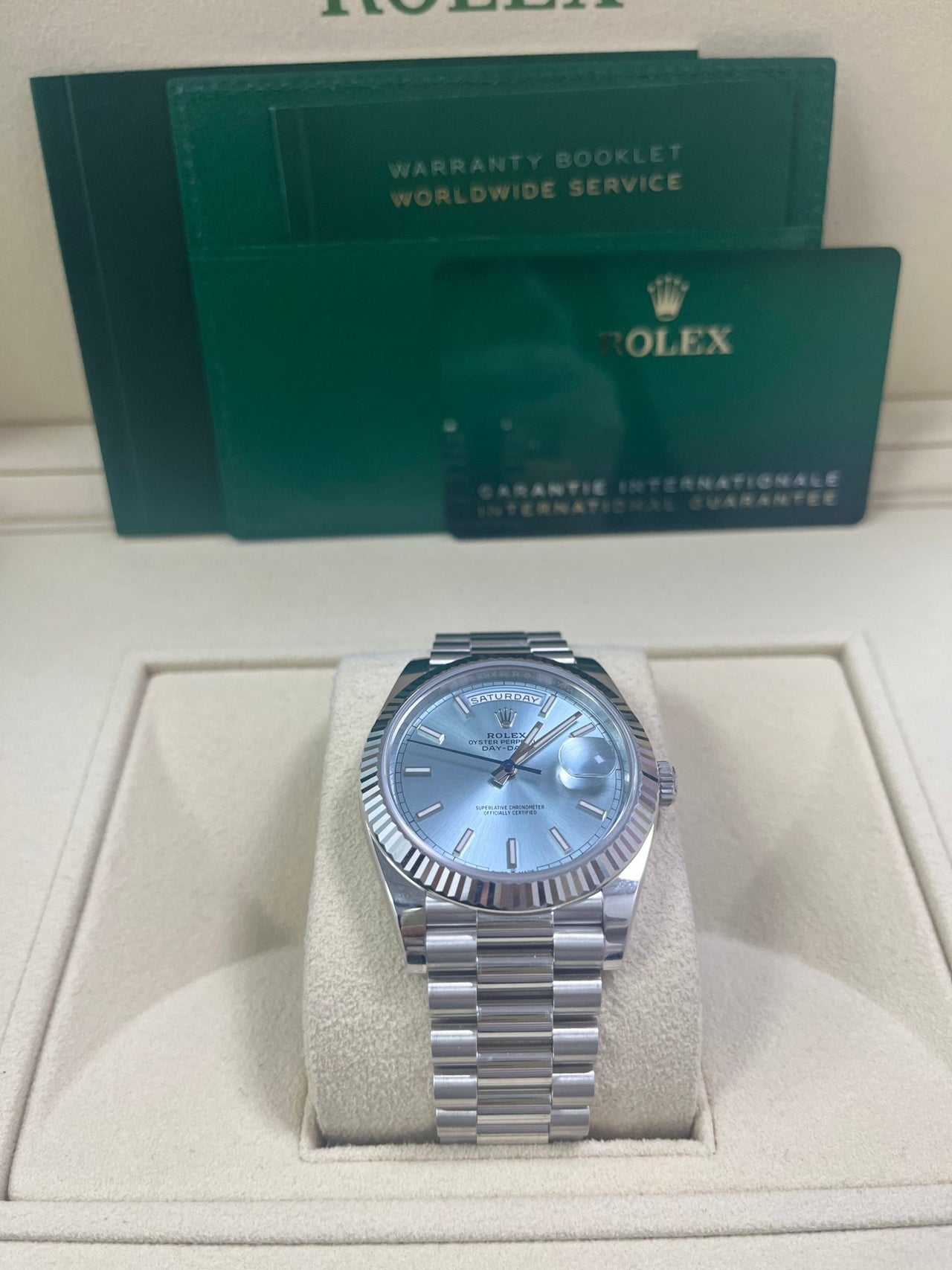 Rolex Day-Date 40 40 mm platinum 228236-0018 - Image 3