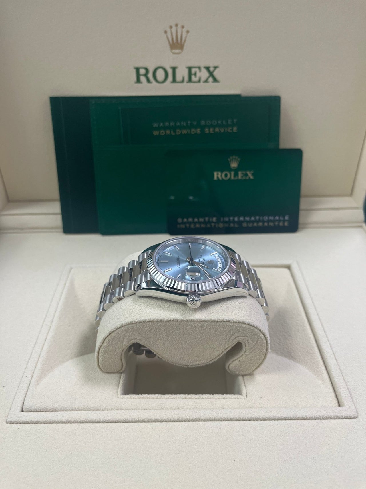 Rolex Day-Date 40 40 mm platinum 228236-0018 - Image 7