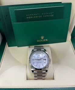 Alternative view of Rolex Day-Date 40 40 mm white gold 228239-0078