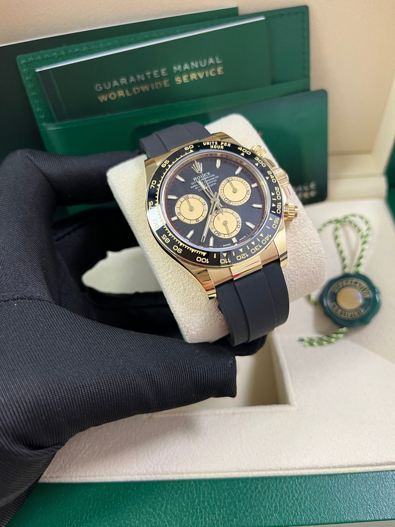 Rolex Daytona 18k Yellow Gold Paul Newman Dial 126518LN - Image 6