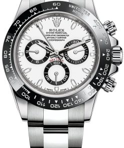 Rolex Panda Daytona 40mm - Stainless Steel - White Panda Index Dial - Ceramic Bezel (Ref# 116500LN)