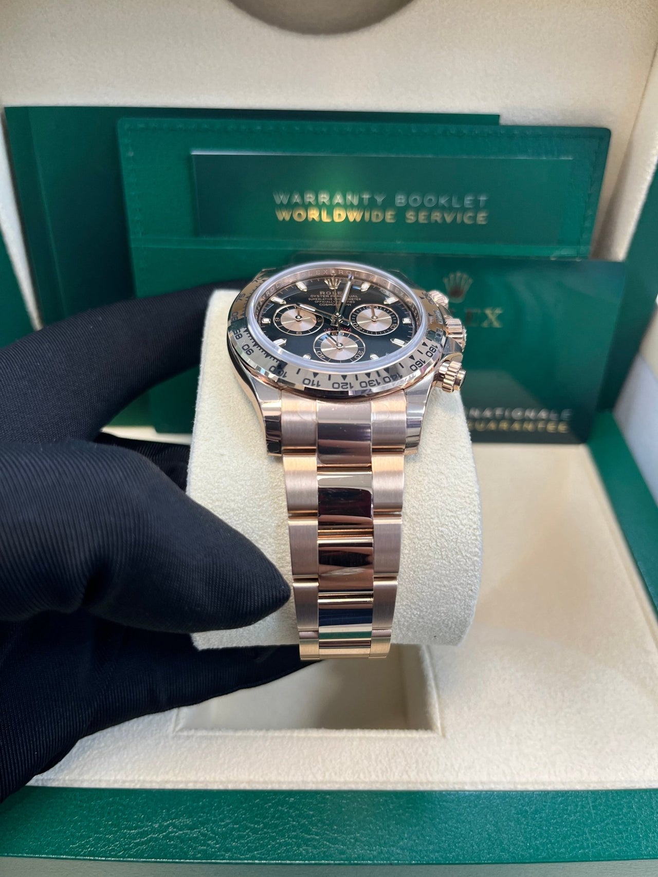 Rolex Daytona Everose Gold Cosmograph/ Black Index Dial (Ref# 116505) - Image 10
