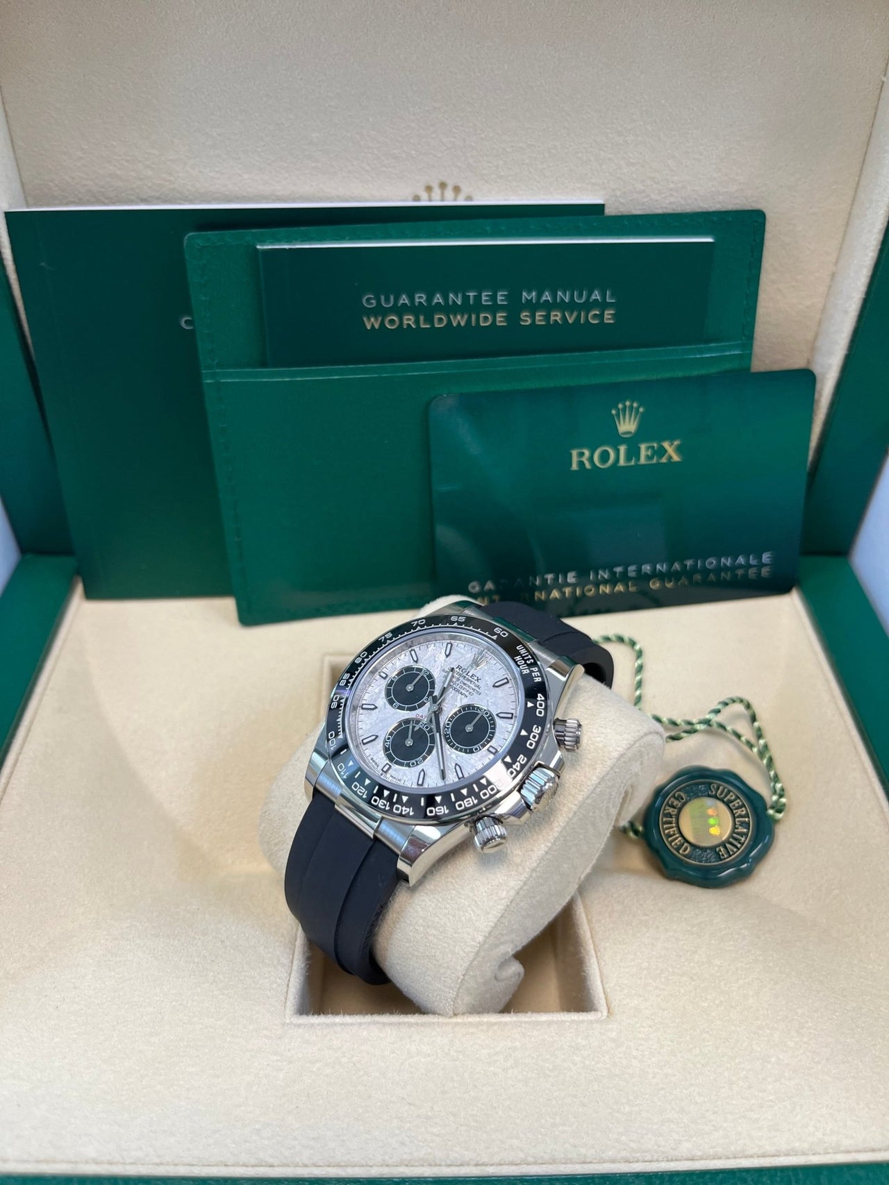 Rolex Daytona New 2025 Release Meteorite Daytona Oysterflex 126519ln - Image 4