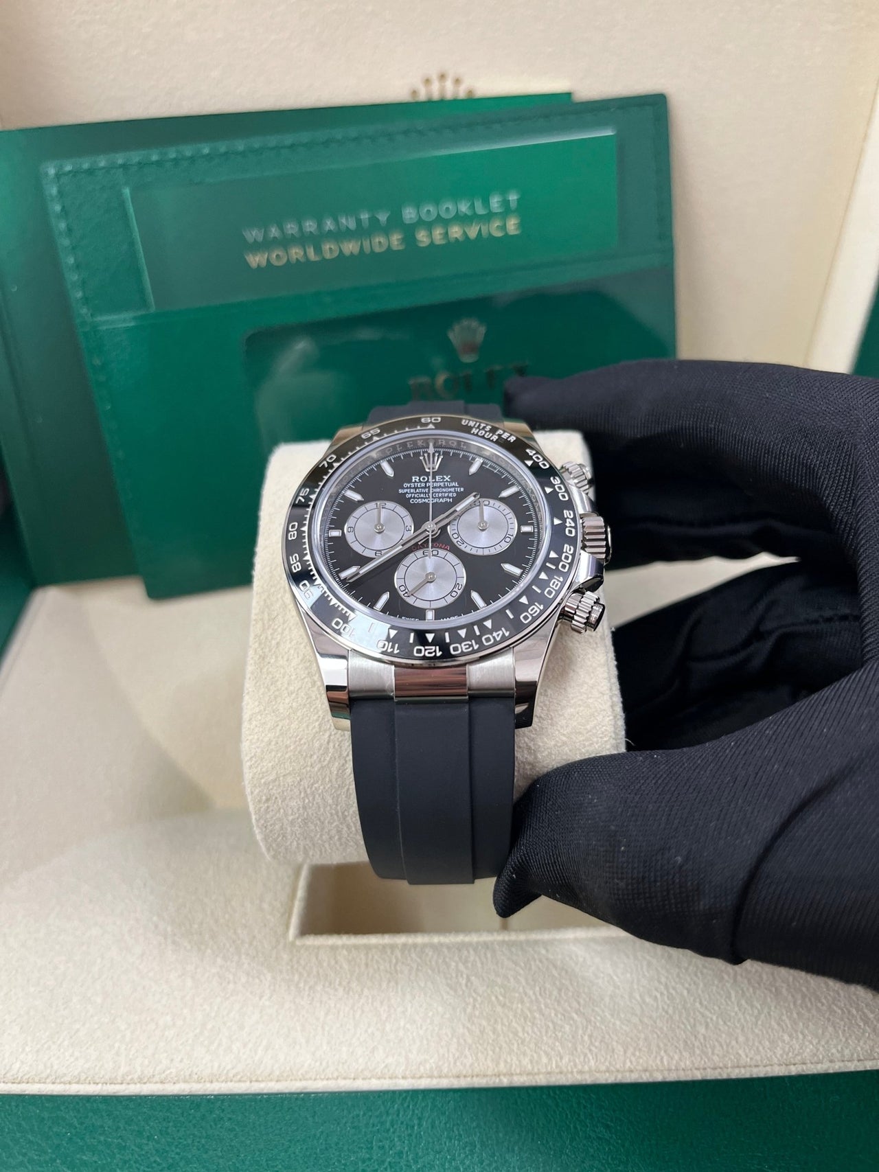 Rolex Cosmograph Daytona 40 mm white gold 126519ln-0002 - Image 7
