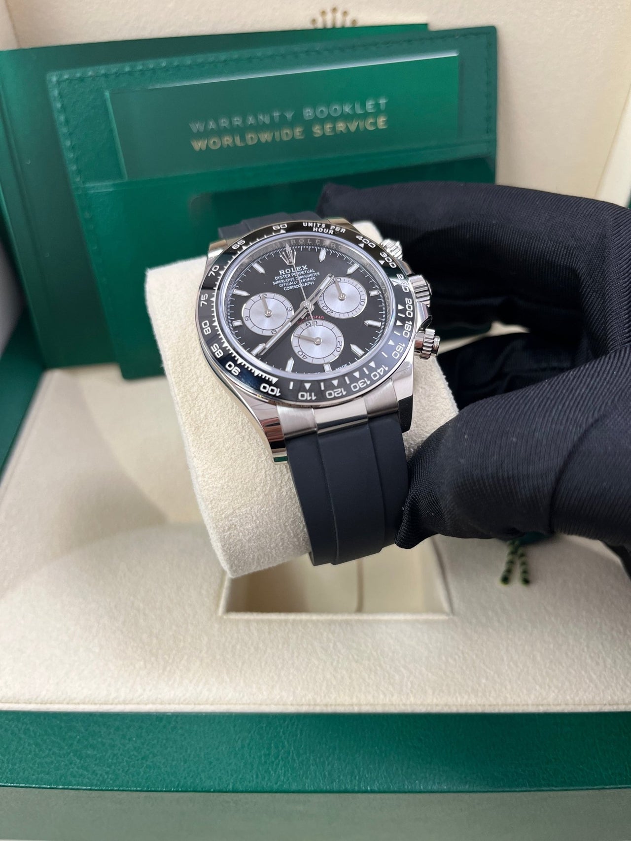 Rolex Cosmograph Daytona 40 mm white gold 126519ln-0002 - Image 9