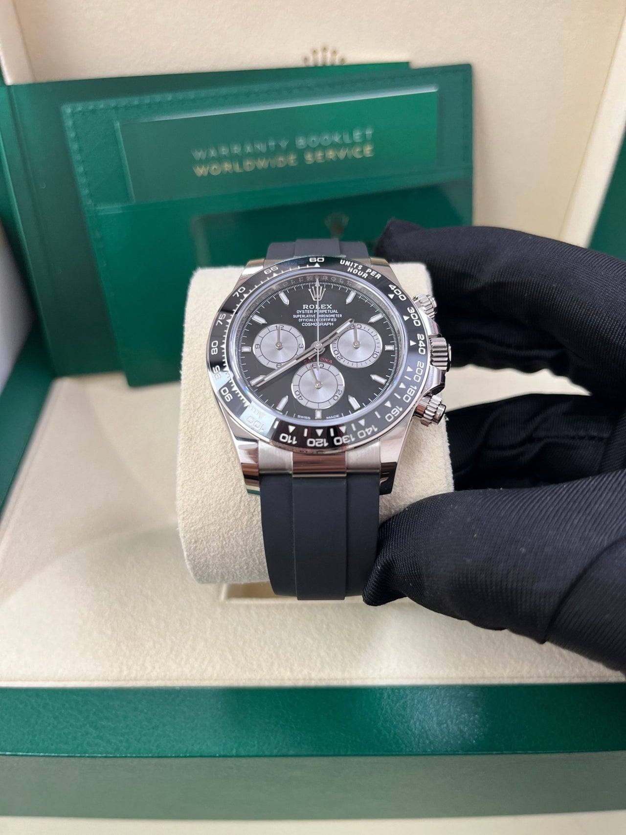 Rolex Cosmograph Daytona 40 mm white gold 126519ln-0002 - Image 8